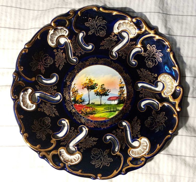 Prato grande decoração Elpa Alcobaça