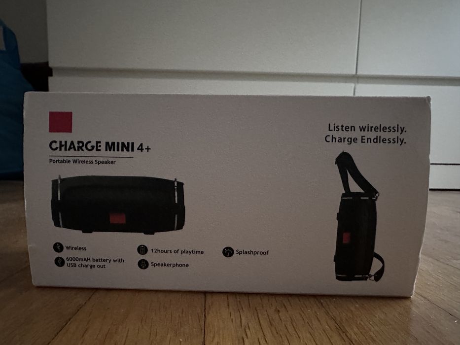 Coluna wireless preta completamente nova64171708895363121