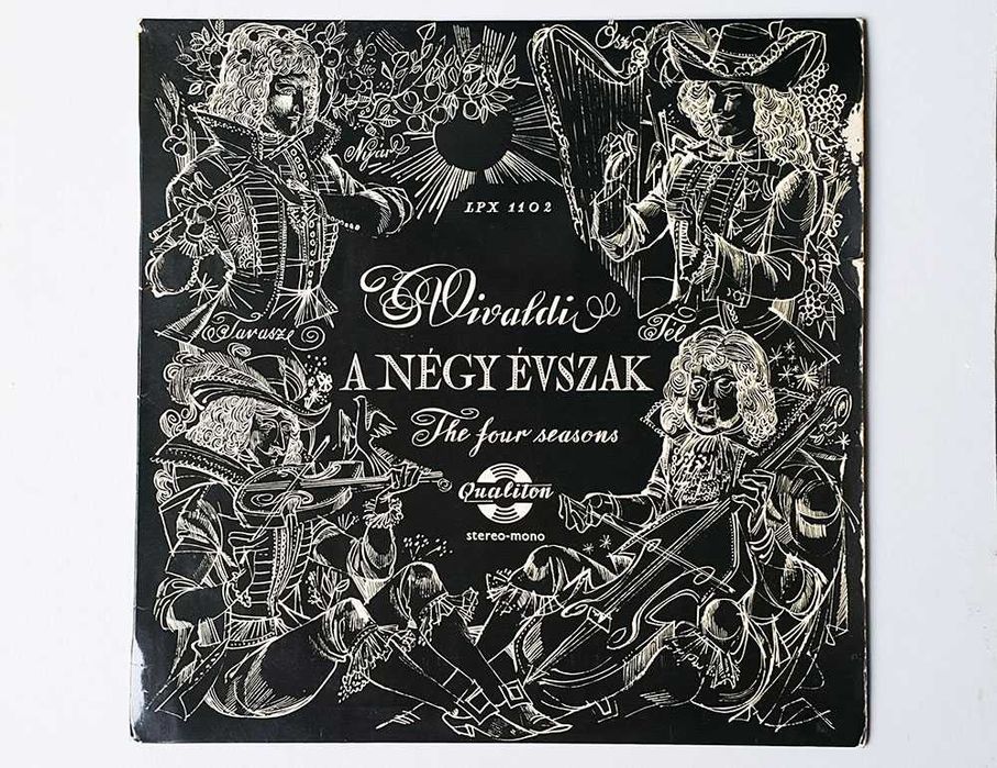 Vivaldi A NÉGY ÉVSZAK The four seasons Antonio Lucio Vivaldi Winyl