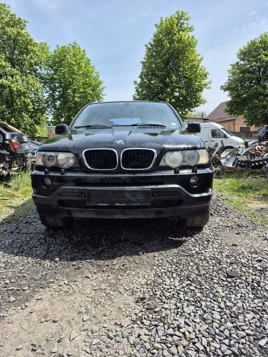 Розборка BMW E53 X5 двигун м57 3.0 дизельКапот бампер фари крила двері  салон диски роздатка коробка мости кардан стопи багажнік амортізаториручки