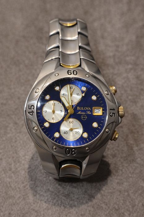Годинник вінтажний Bulova Marine Star 100m