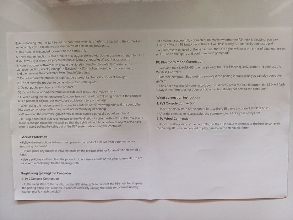 New Blue PS4 Controller64751287782915123