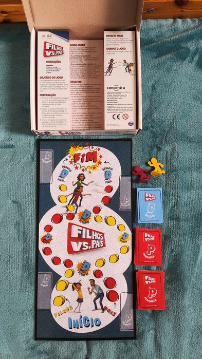 Jogo Filhos vs Pais