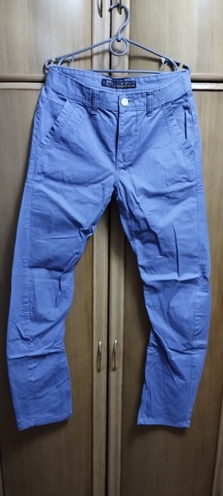 Мужские джинсы брюки котон