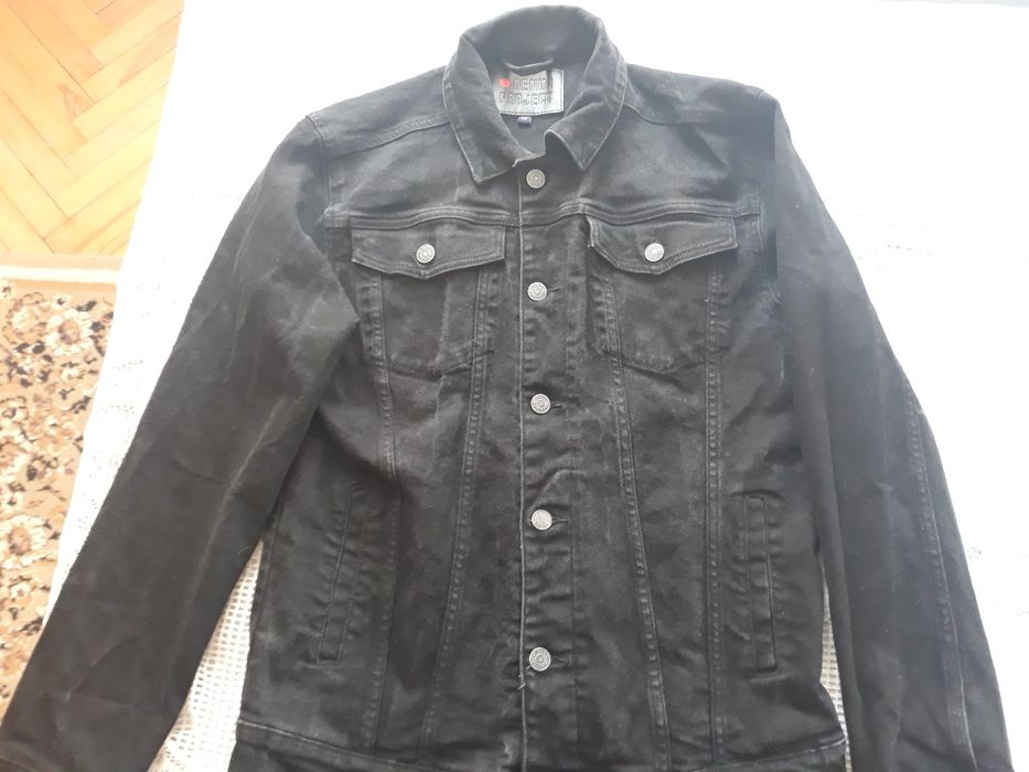 Denim Project kurtka czarny jeans r.M