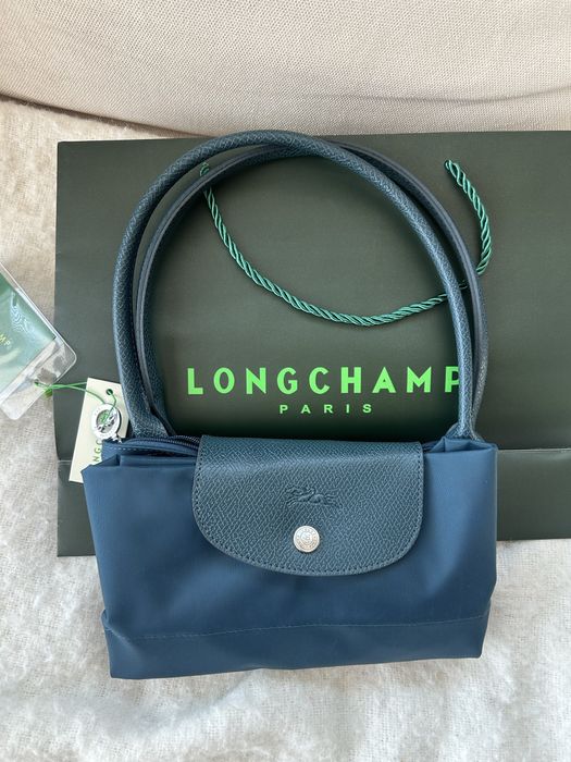 Torebka Longchamp niebieska L
