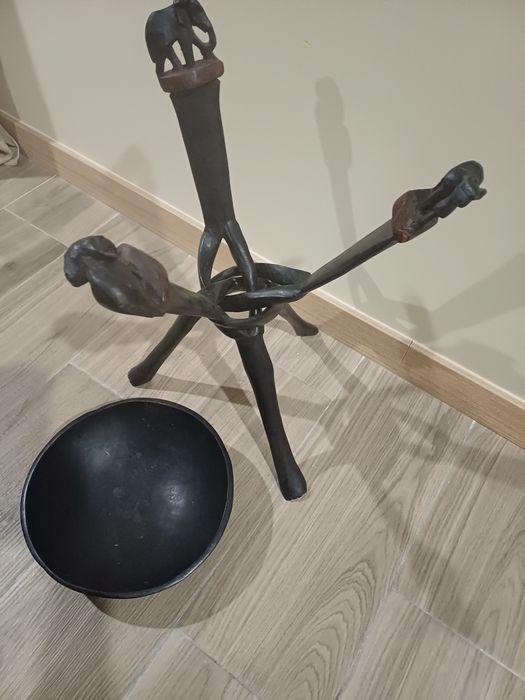 Arte africana em pau ferro