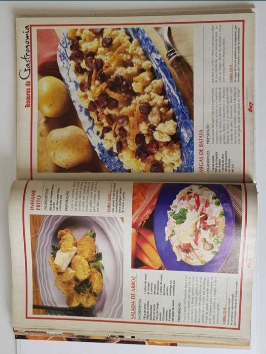 365 dias de boa mesa oferta Tesouros da gastronomia - 2 livros novos publicados pela editora Impala