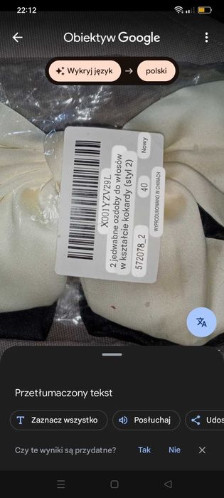 2 Jedwabne, duże kokardy do włosów + 100 tatuaży