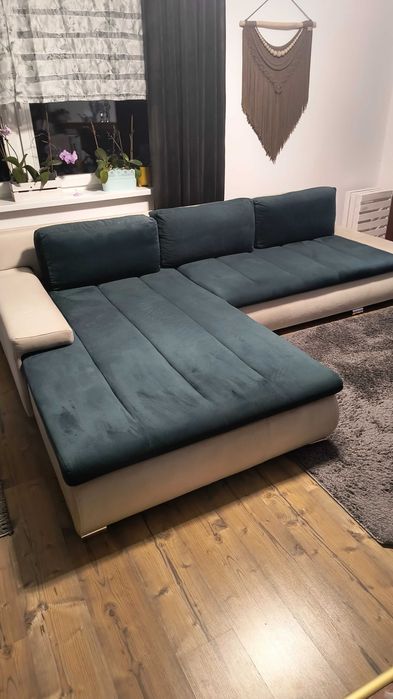 Duża sofa narożnik + meble gratis bardzo dobry stan