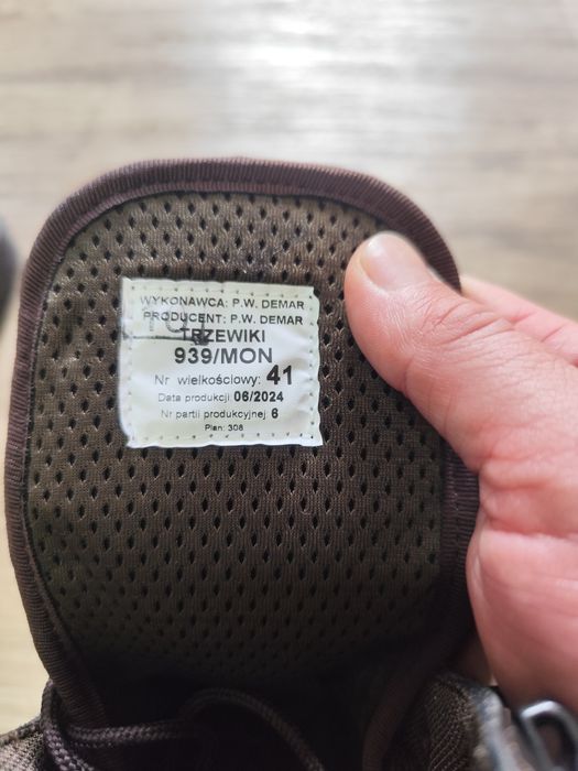 Buty wojskowe rozmiar 41
