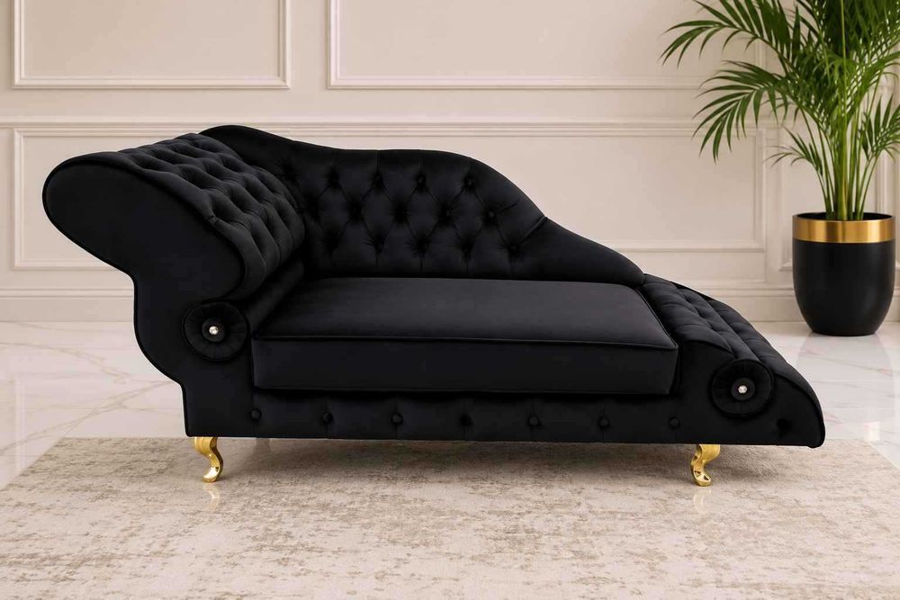 Szezlong Chesterfield Preston Lewostronny