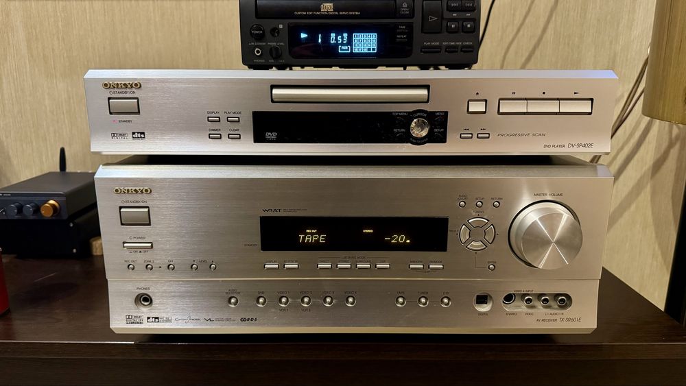 Бонус! AV-ресивер Onkyo TX-SR601E+dvd в подарок
