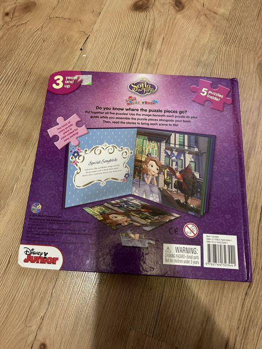 Книга-Пазли Disney Софія прекрасна