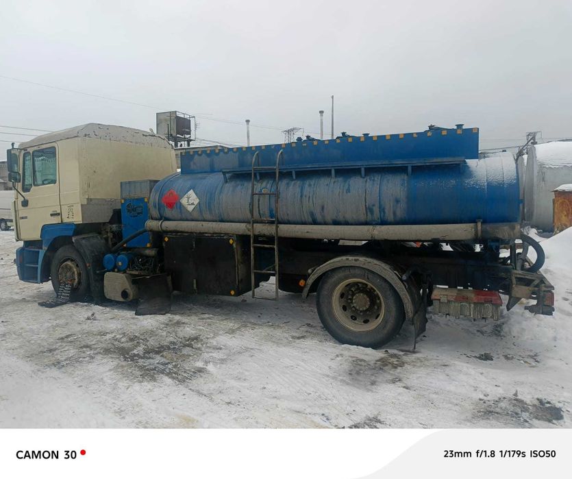 Продам бензовоз MAN 9,5м3