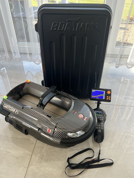 Lódka zanętowa Boatman Vulcan Pro GPS i ECHO Sn4