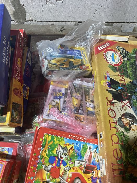 Пазлы для детей очень много