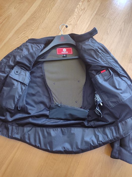 Casaco mota verão Armure Juno NOVO c/ proteção costas