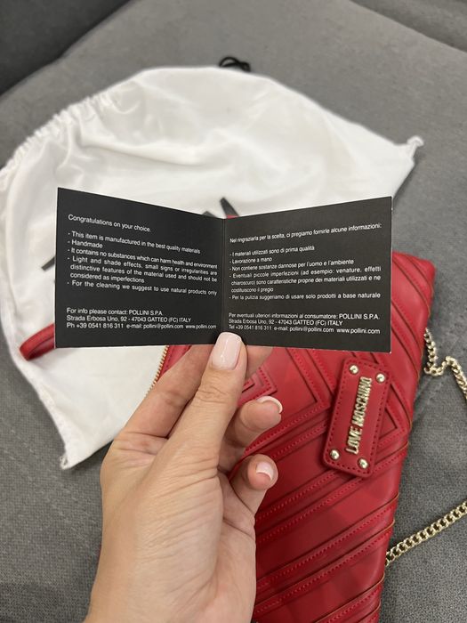 клатч-сумка Love Moschino