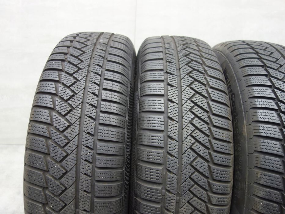 215/60R18 Koła zimowe Mercedes OE GLB GLA Continental jak nowe Tpms runflat