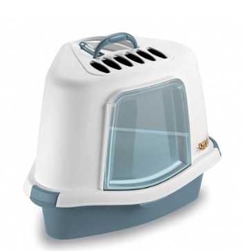 Продам кутовий закритий туалет для котів