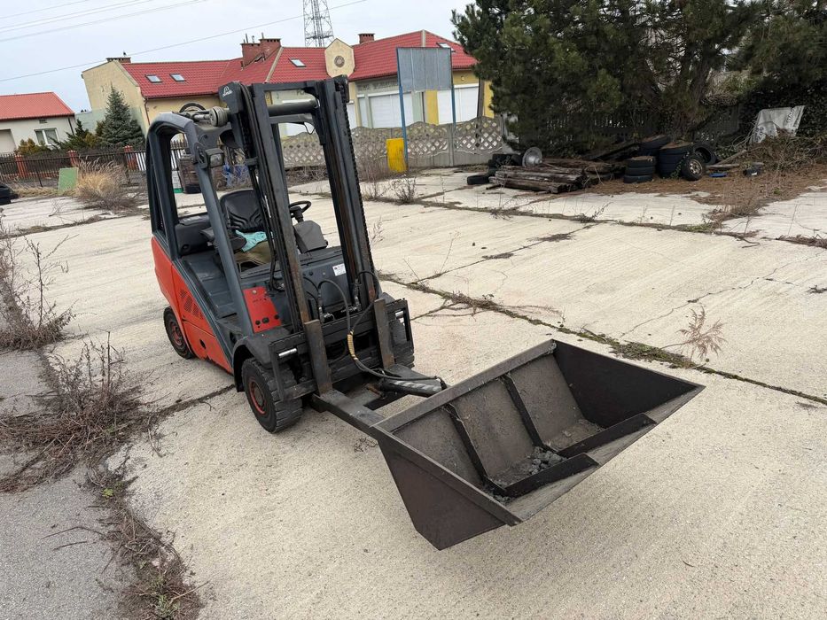 Wózek widłowy Linde H25D diesel + łyzka