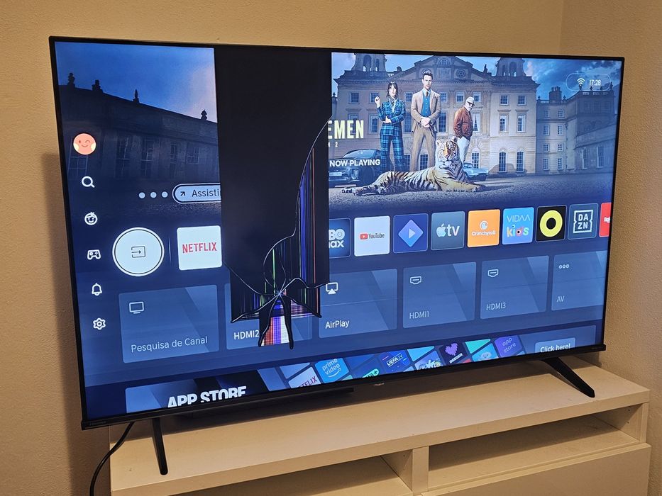TV Hisense 55 partida