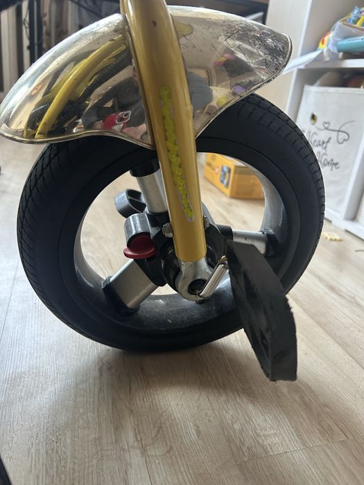 Велосипед дитячий триколісний з батьківською ручкою