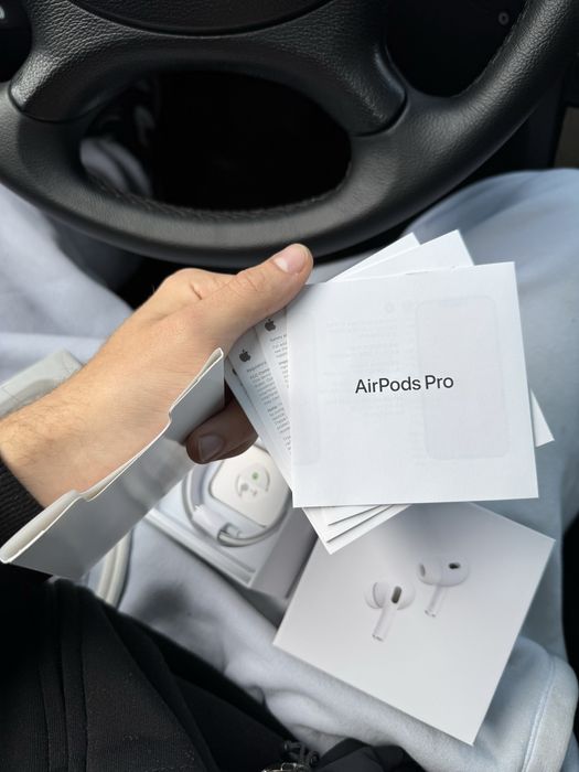Нові бездротові Apple AirPods Pro 2 + Шумка Сумісні з Android та IOS