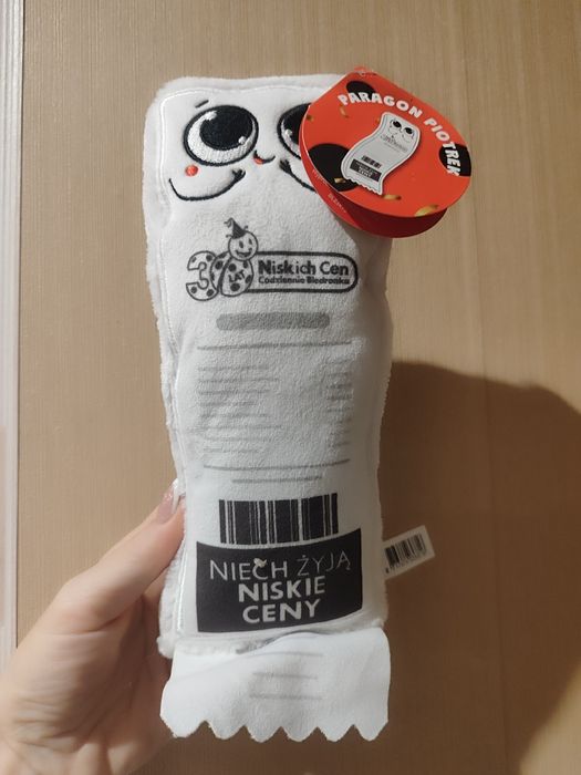 Paragon Piotrek maskotka biedroniaki