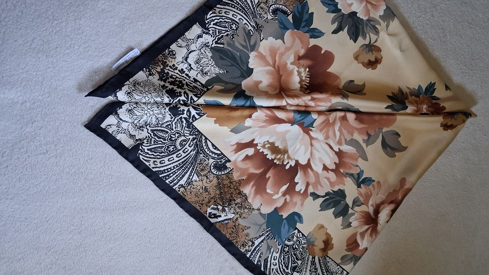 Apaszka jedwab Jammers & Leufgen/ Vintage