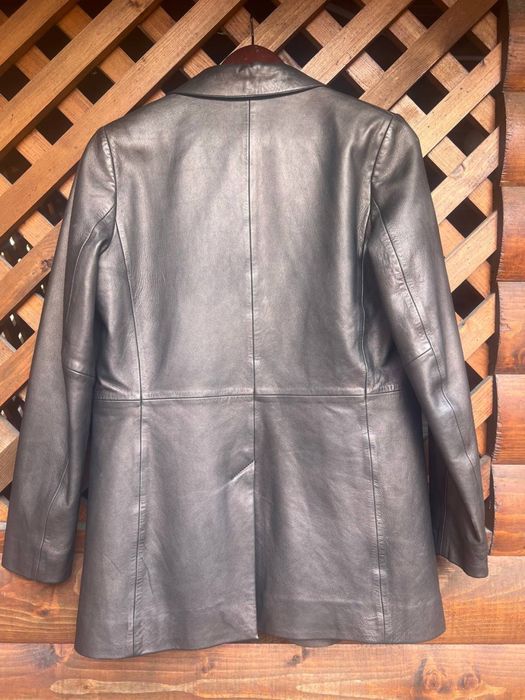 Шкіряний піджак massimo