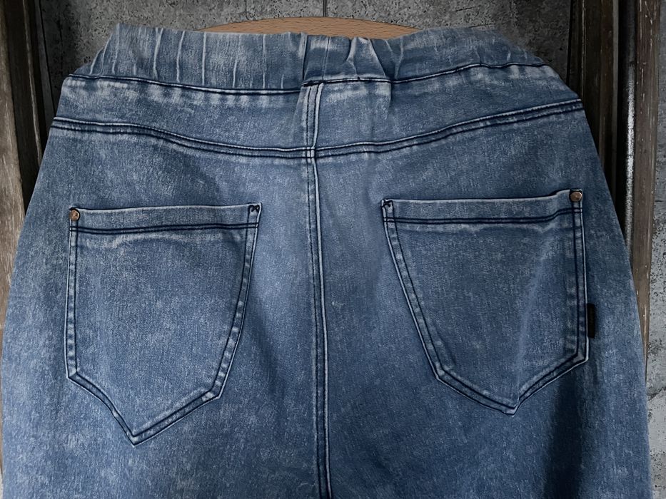 Spodnie CROPP jeansno-niebie jeansowe W 34 L 32