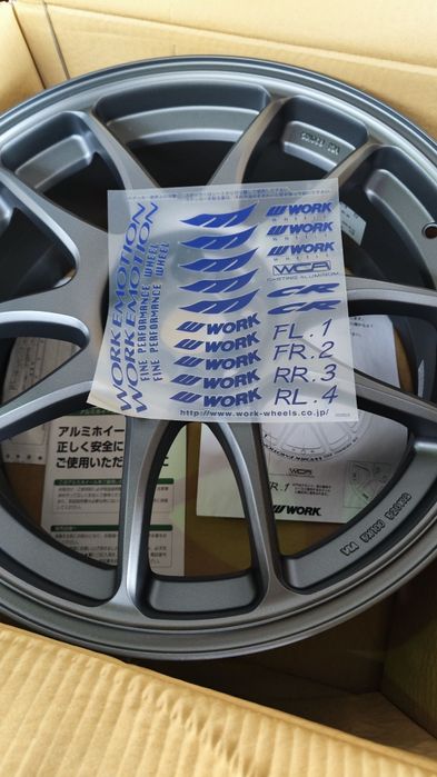 Jantes Work Emotion Kai 17 4x108 18 4x108 18 4x100 novas