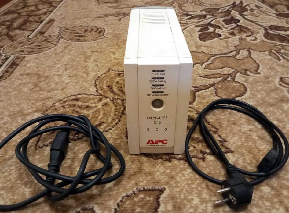 ИБП  APC Back-UPS 500 CS (BK500-RS) без АКБ