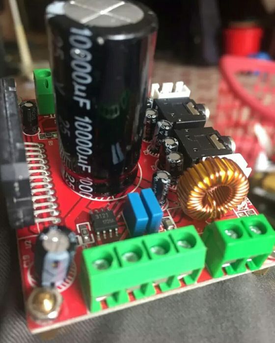 TDA7850 усилитель мощности 4* 50W, шумоподавление BA3121