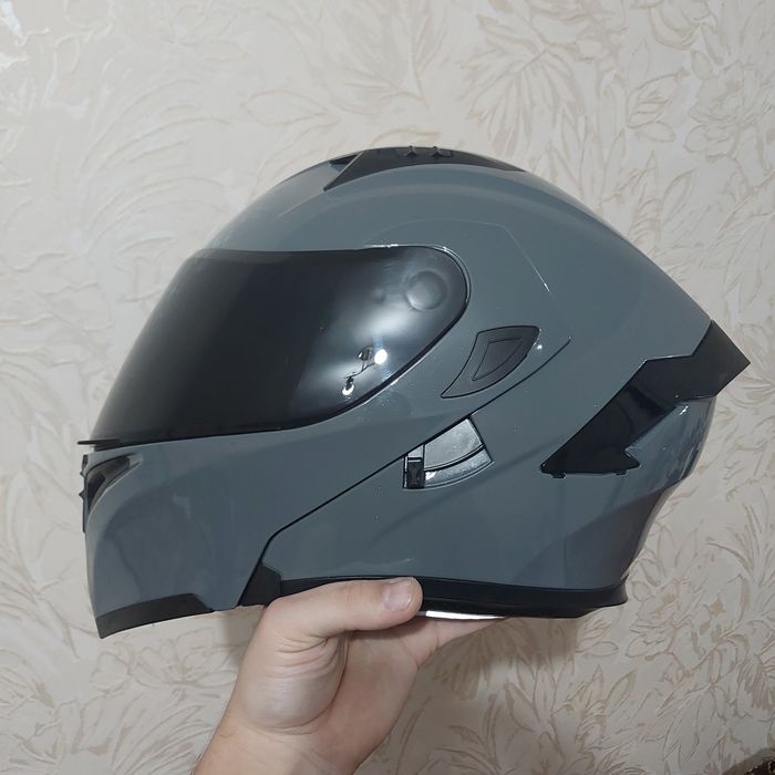 Шлем модуляр. Шолом Full-Face Мотошлем Шльом для мотоцикла скутера