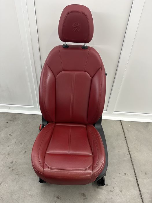 Шкіряні сидіння Alfa Romeo(Stelvio/Giulia)-комплект перед+зад,шкіра.