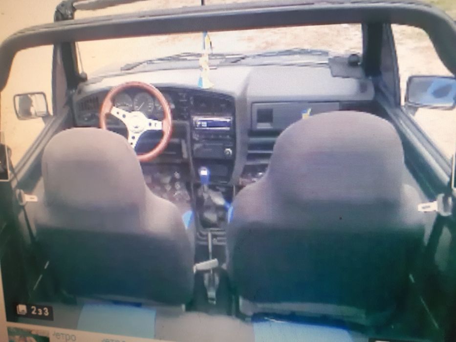 Кабрио - ретро фольсваген гольф