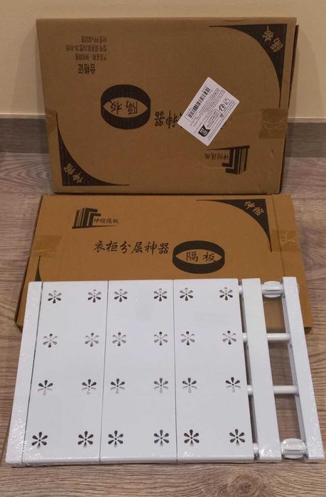 Prateleiras de Tensão Expansível para Armários 38-60 cm e 73-125 cm