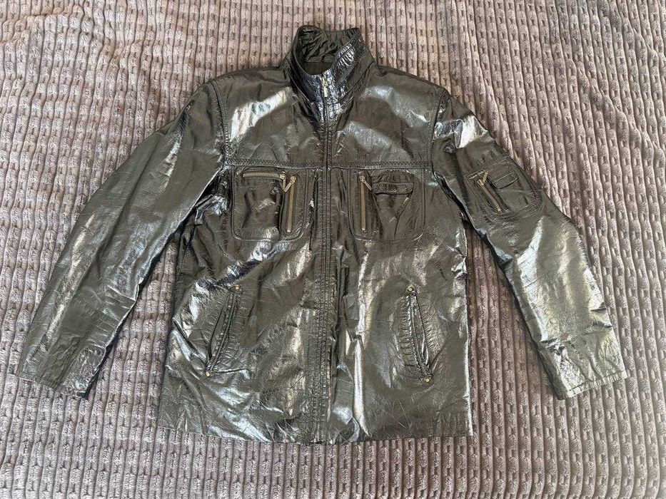 Populer Leather — вінтажна шкіряна куртка Y2K / archive / натуральна шкіра L