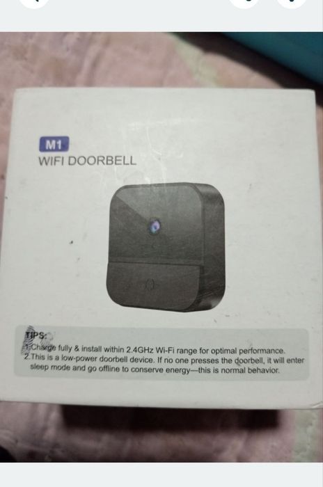 Wi-Fi видеозвонок работает с приложением Tuya