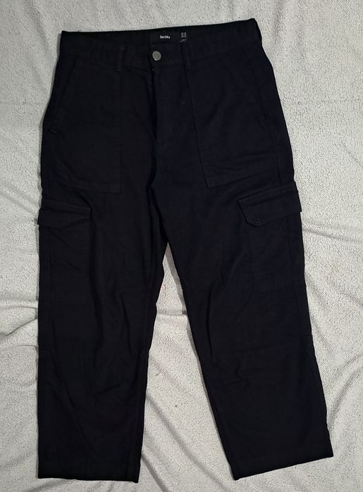 Calças cargo pretas