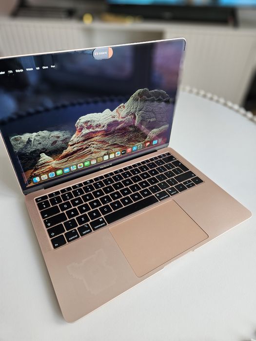 Apple Macbook Air 2018r. Rose gold -sprawny + ładowarka Żory • OLX.pl