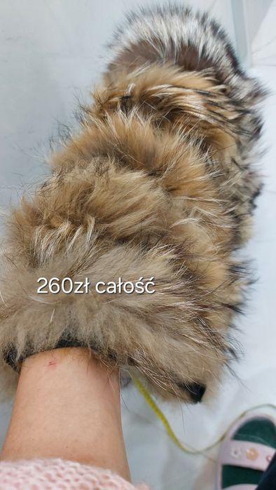 Obszycie 5 sztuk  do kaptura z lisa jenota jenot futro