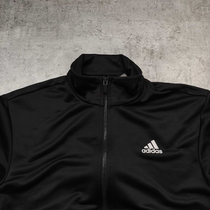 MĘSKA Bluza Rozpinana Czarna Clima Aero PREMIUM Sportowa Adidas Logo