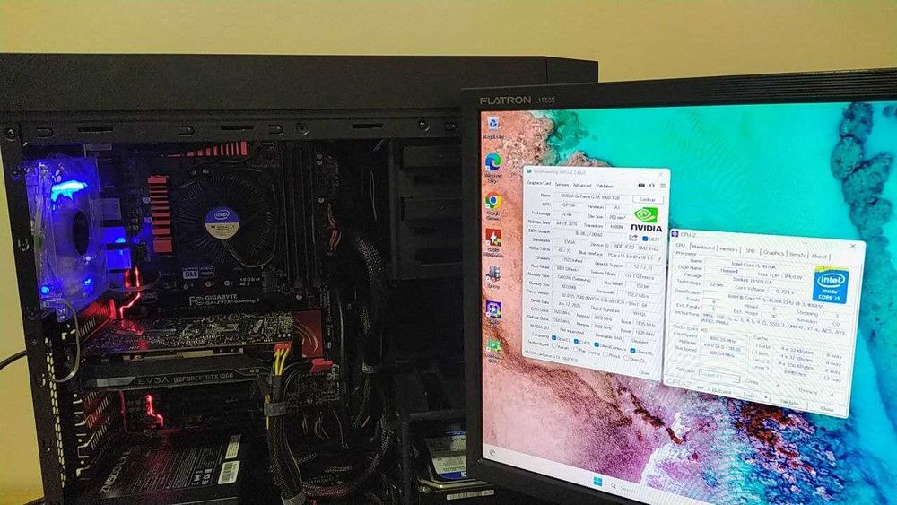 ПК Intel i5 4670K, 16gb GTX 1060 3gb