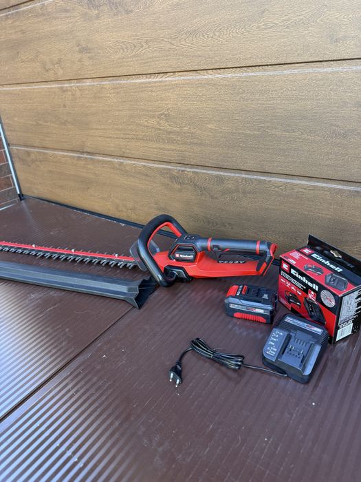 Nozyce do zywoplotu bezszczotkowe aku 4ah einhell GP-CH 18/61 Li BL