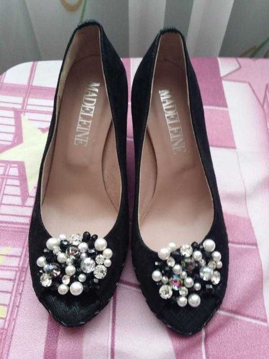 Туфлі шкіряні жіночі комфортні стильні madeleine.