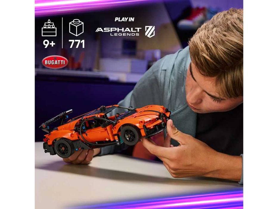 LEGO Technic - Hipersamochód Bugatti Chiron Pur Sport 42222